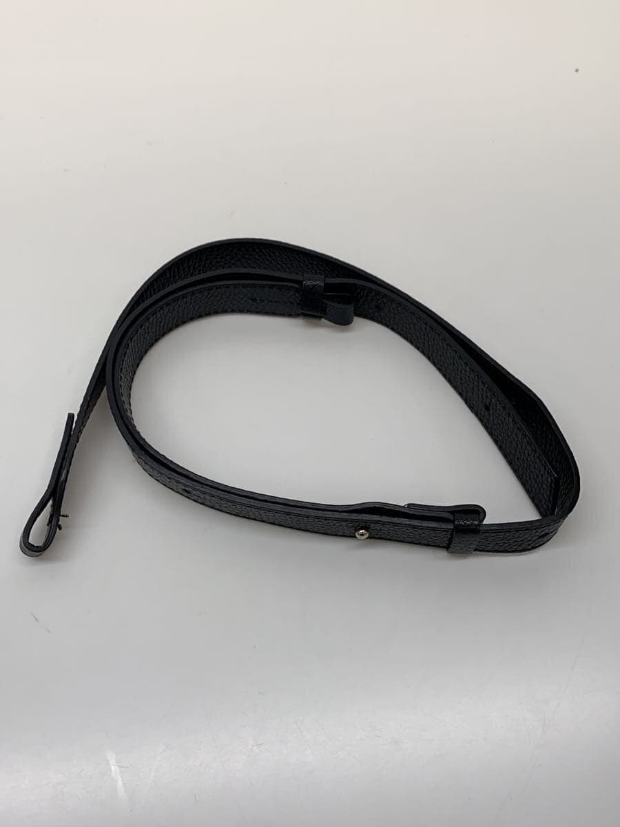 LORISTELLA Shrink Leather Hobo Bag 2WAY Handbag Leather BLK 7