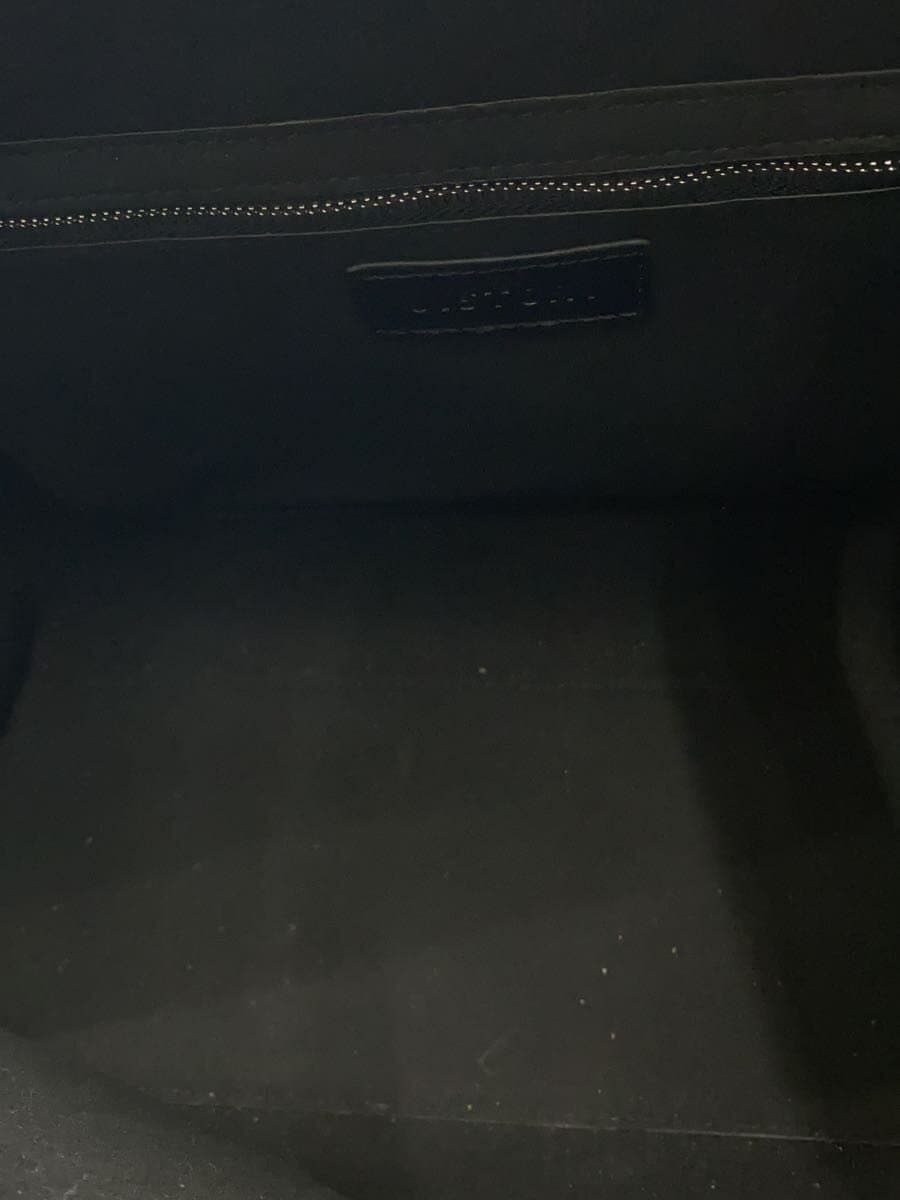 JISTORY Handbag Leather Black 6