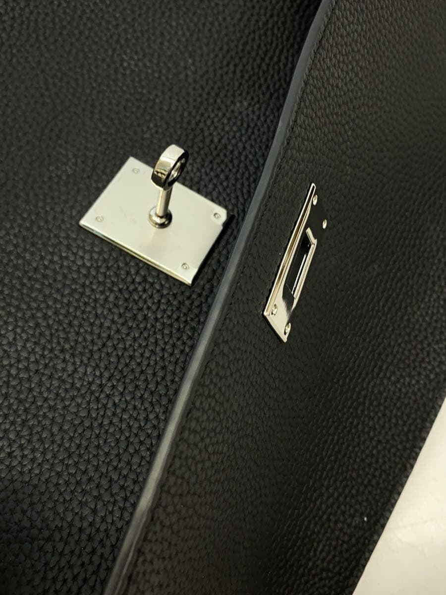 JISTORY Handbag Leather Black 7