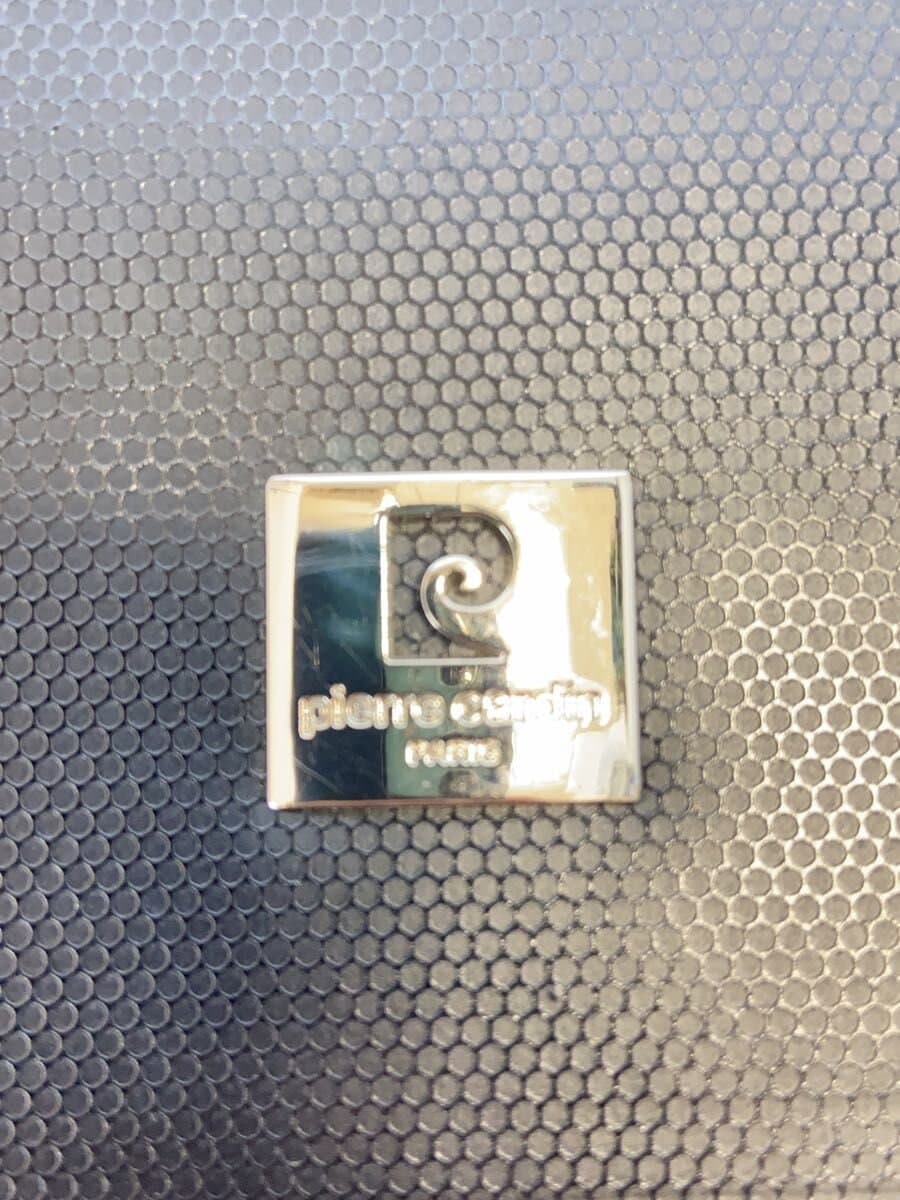 pierre cardin Shoulder Bag Leather BLK Solid 5