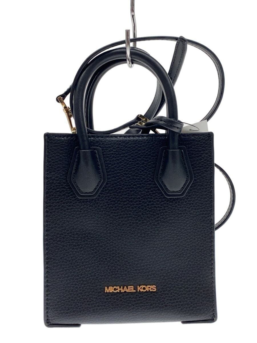 MICHAEL KORS Shoulder Bag Leather BLK 35S1GM9T0L