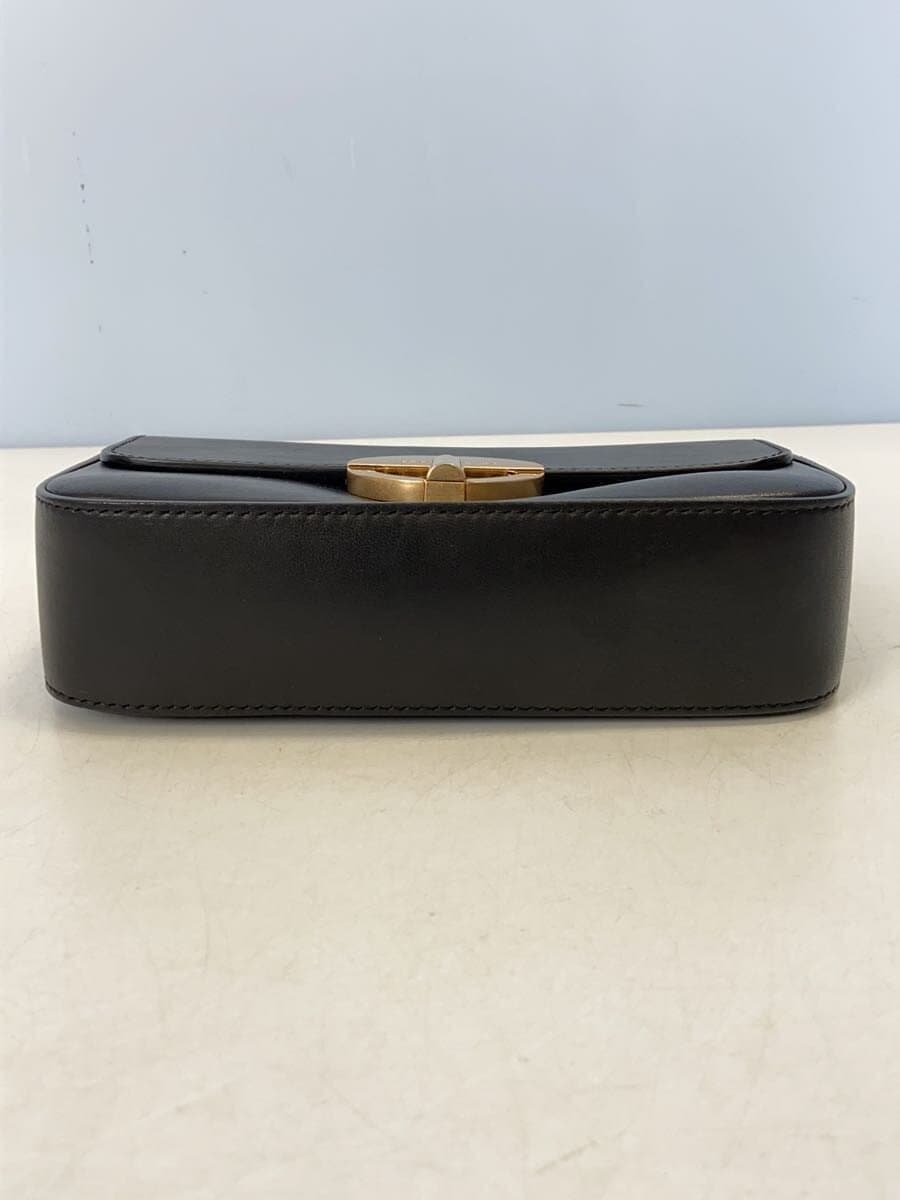 vanessabruno Shoulder Bag Leather BLK Solid 4