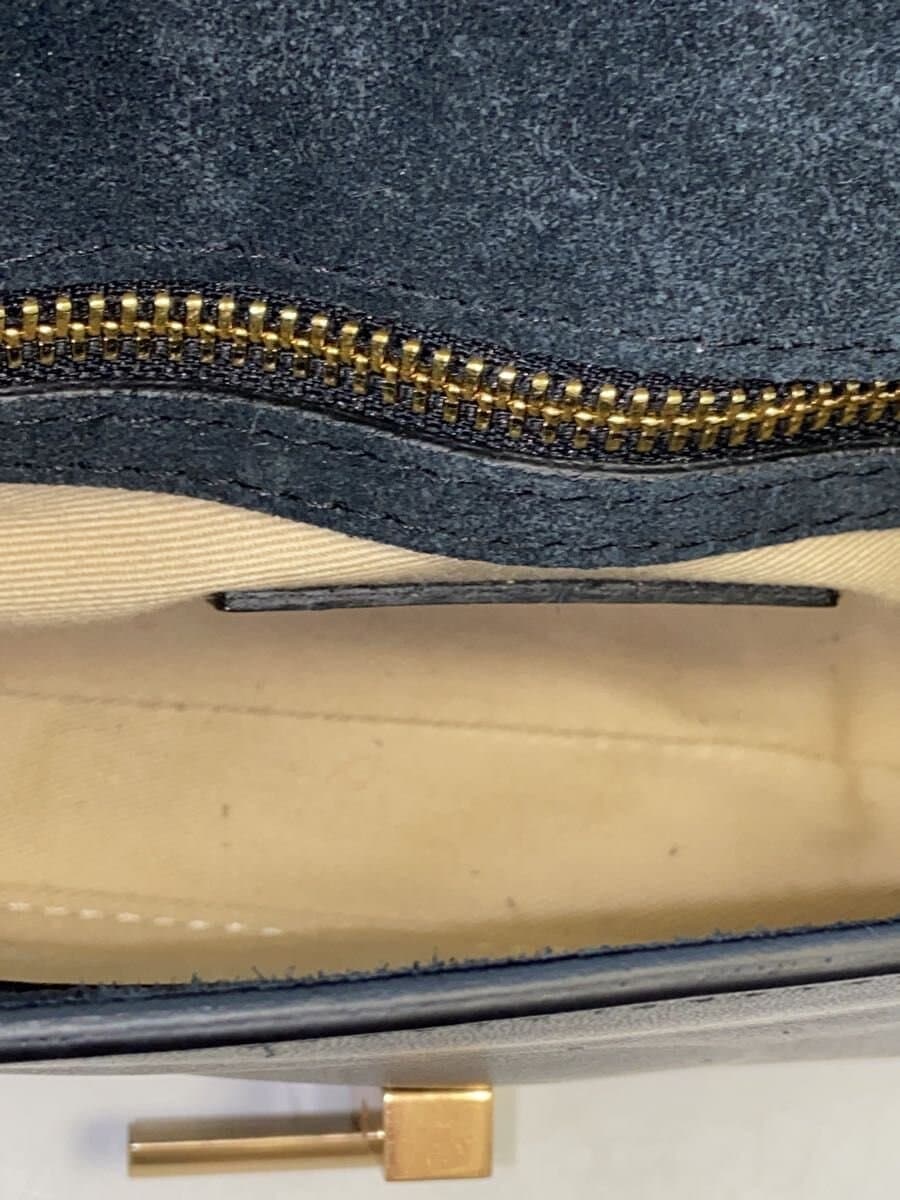 vanessabruno Shoulder Bag Leather BLK Solid 6