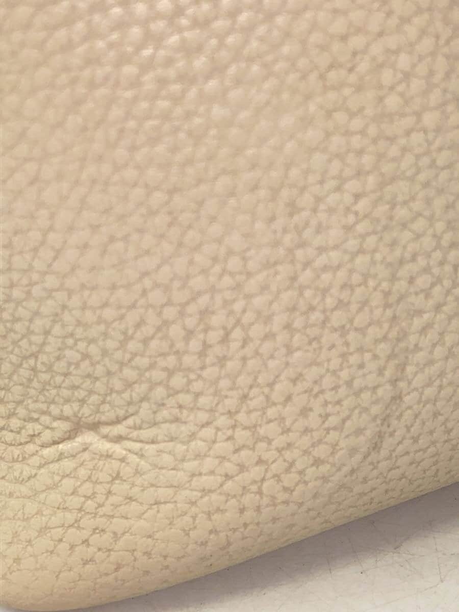 COACH Town Bucket Bag Leather WHT 91122 8
