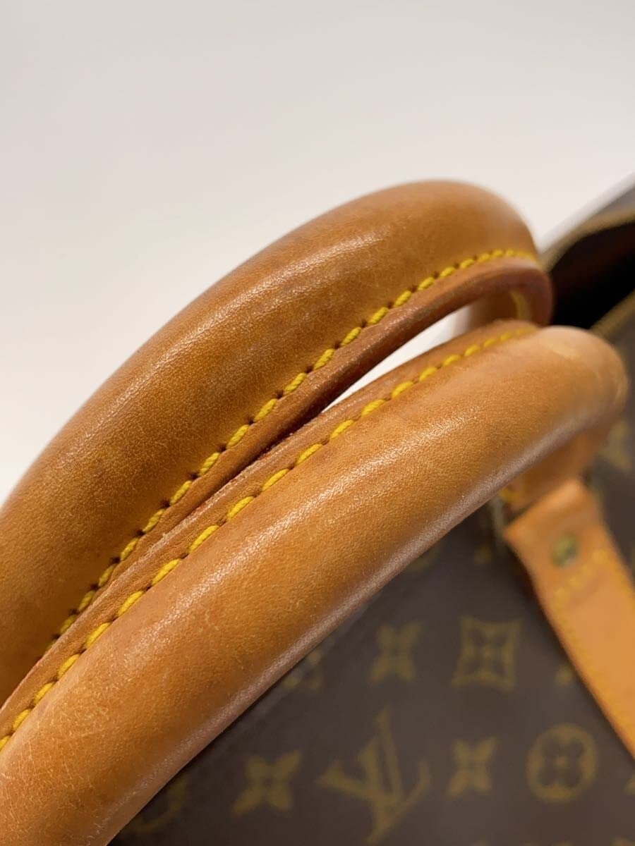 LOUIS VUITTON Keepall 55_Monogram Canvas PVC BRW 9