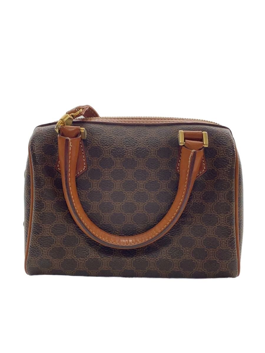 CELINE Shoulder Bag Rayon BRW All Over Pattern