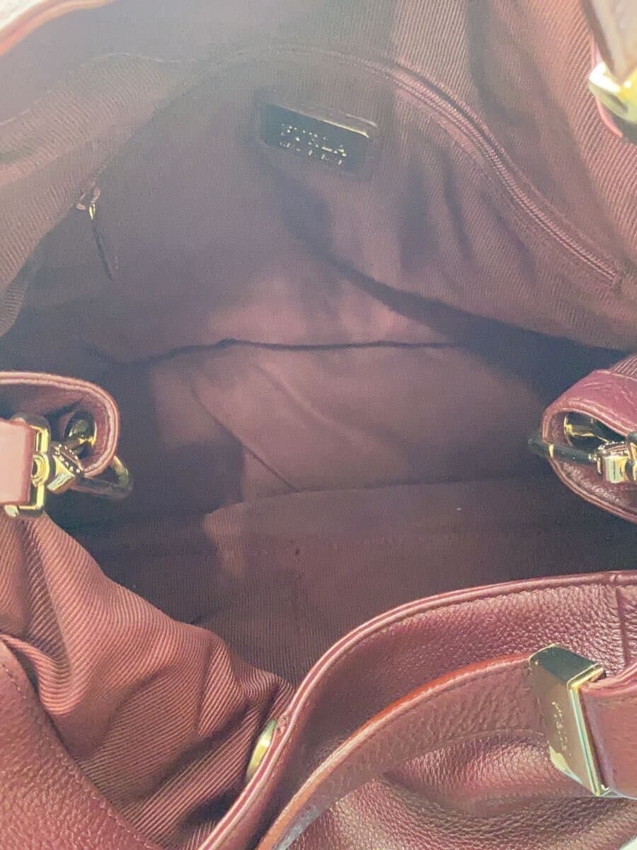 FURLA Tote Bag Leather BRD Solid 6