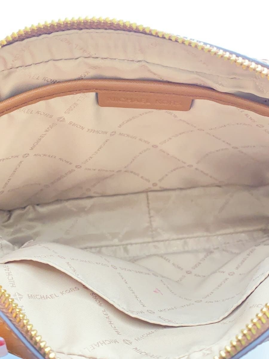 MICHAEL KORS Shoulder Bag BRW All Over Pattern 6