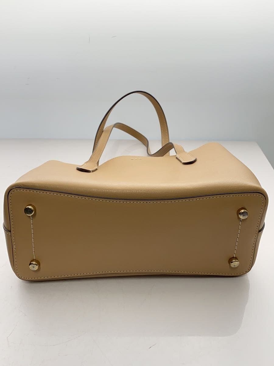 COACH shoulder bag -- BEG plain F73277 4