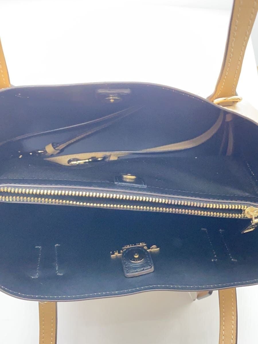 COACH shoulder bag -- BEG plain F73277 6