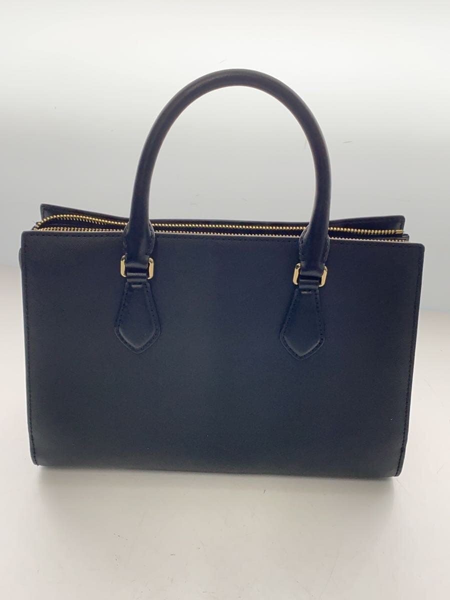 MICHAEL KORS Handbag Leather Black OA-2209 3