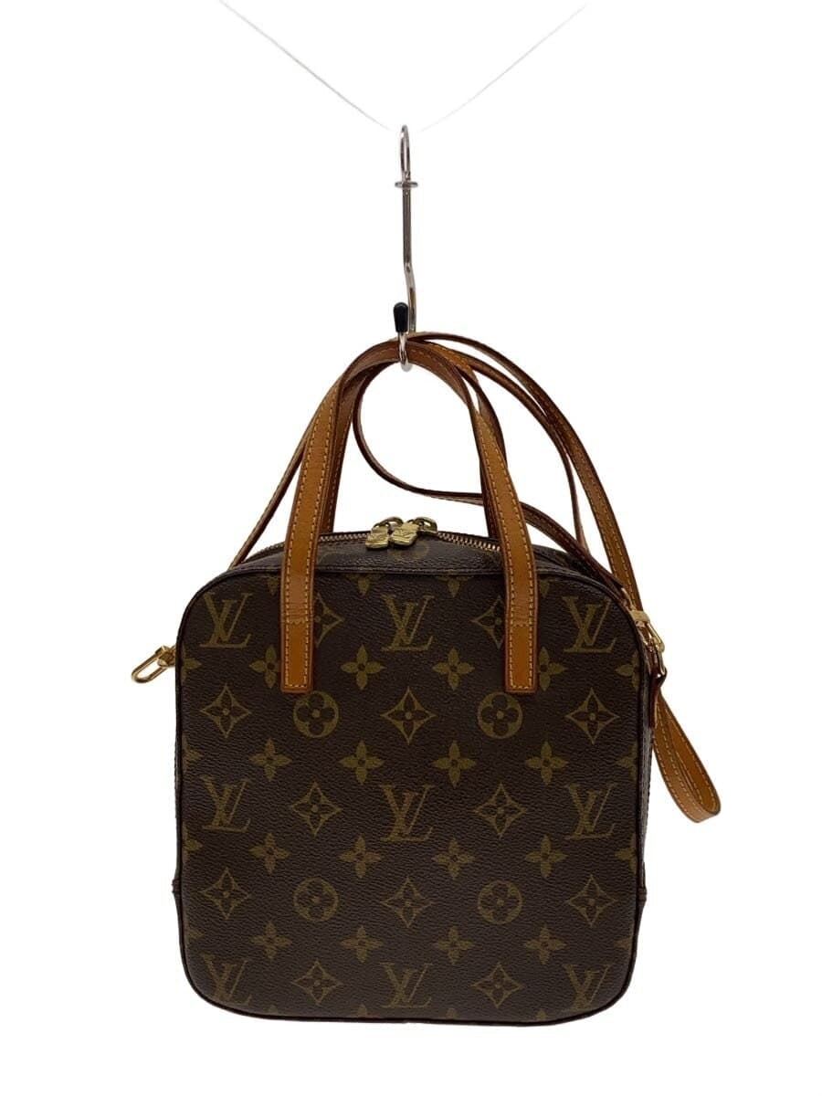 LOUIS VUITTON Spontini _Monogram Canvas PVC BRW