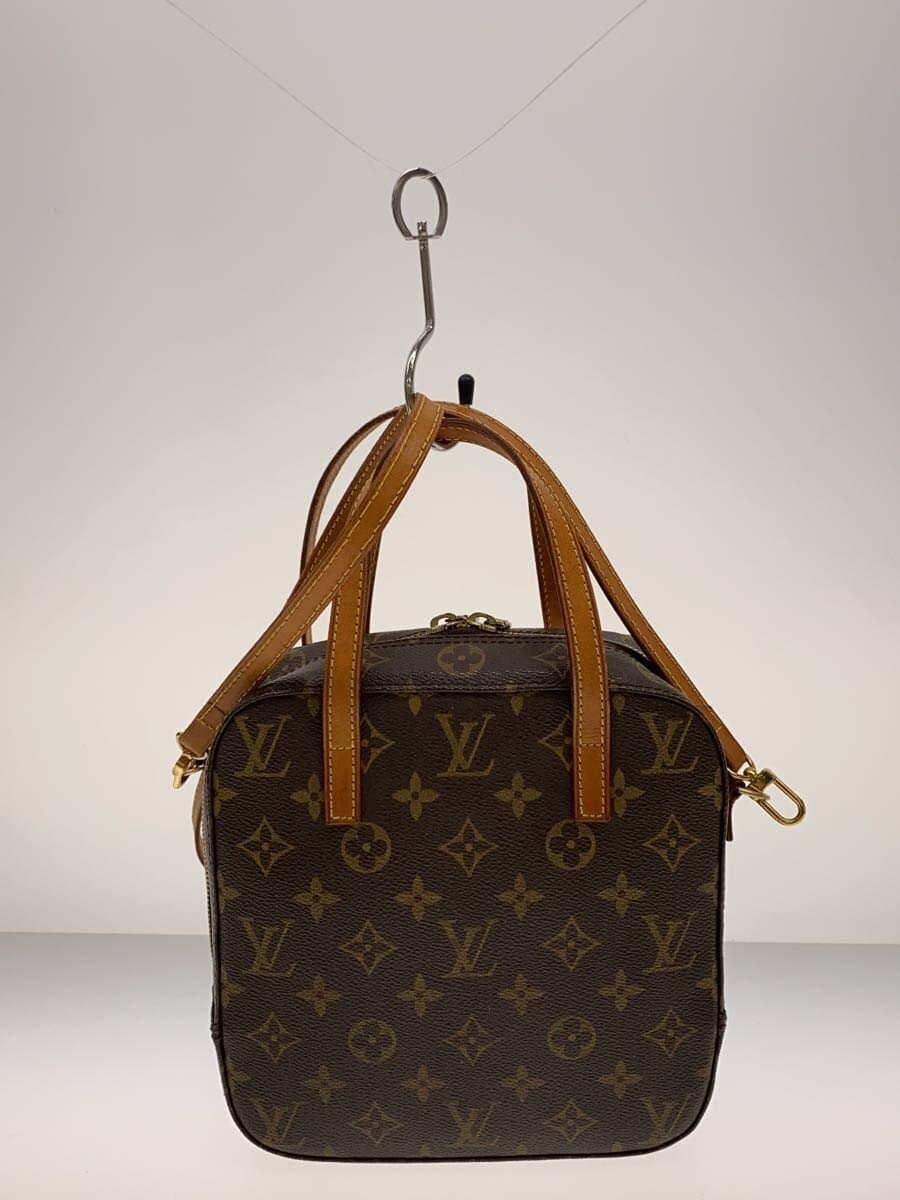 LOUIS VUITTON Spontini _Monogram Canvas PVC BRW 3