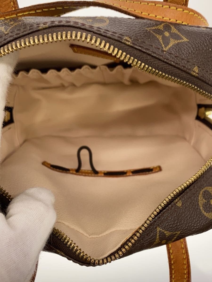 LOUIS VUITTON Spontini _Monogram Canvas PVC BRW 6