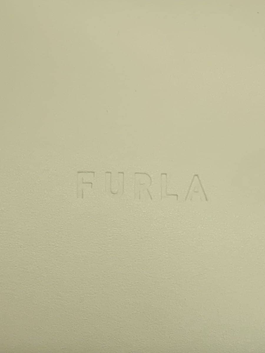 FURLA Bucket Bag Leather WHT 5