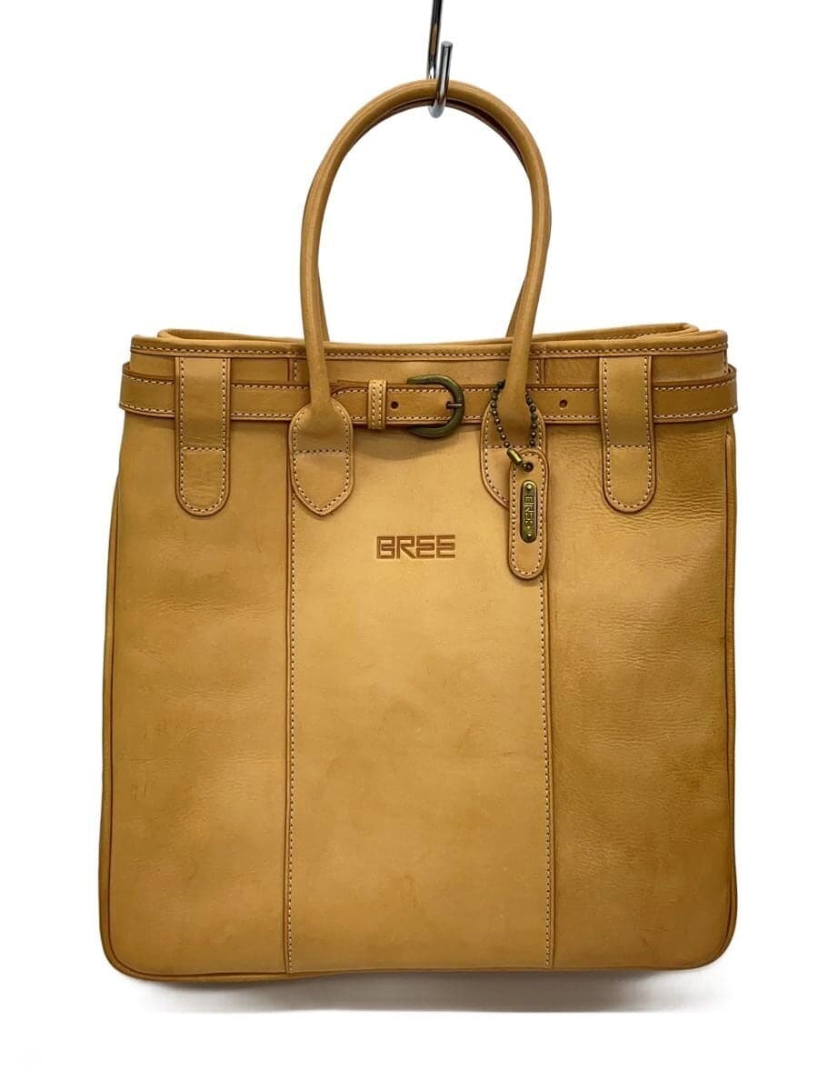 BREE Tote Bag Leather BEG