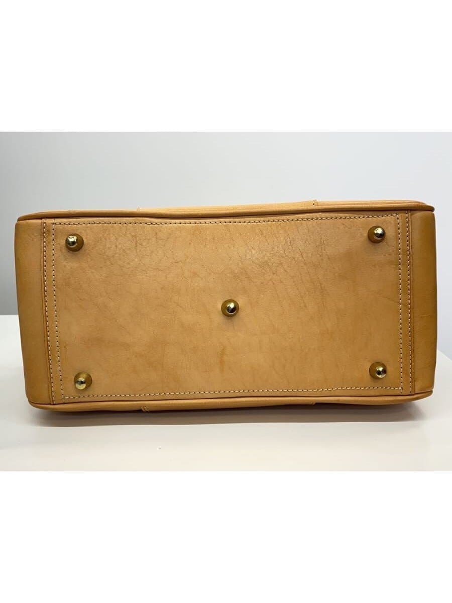 BREE Tote Bag Leather BEG 4