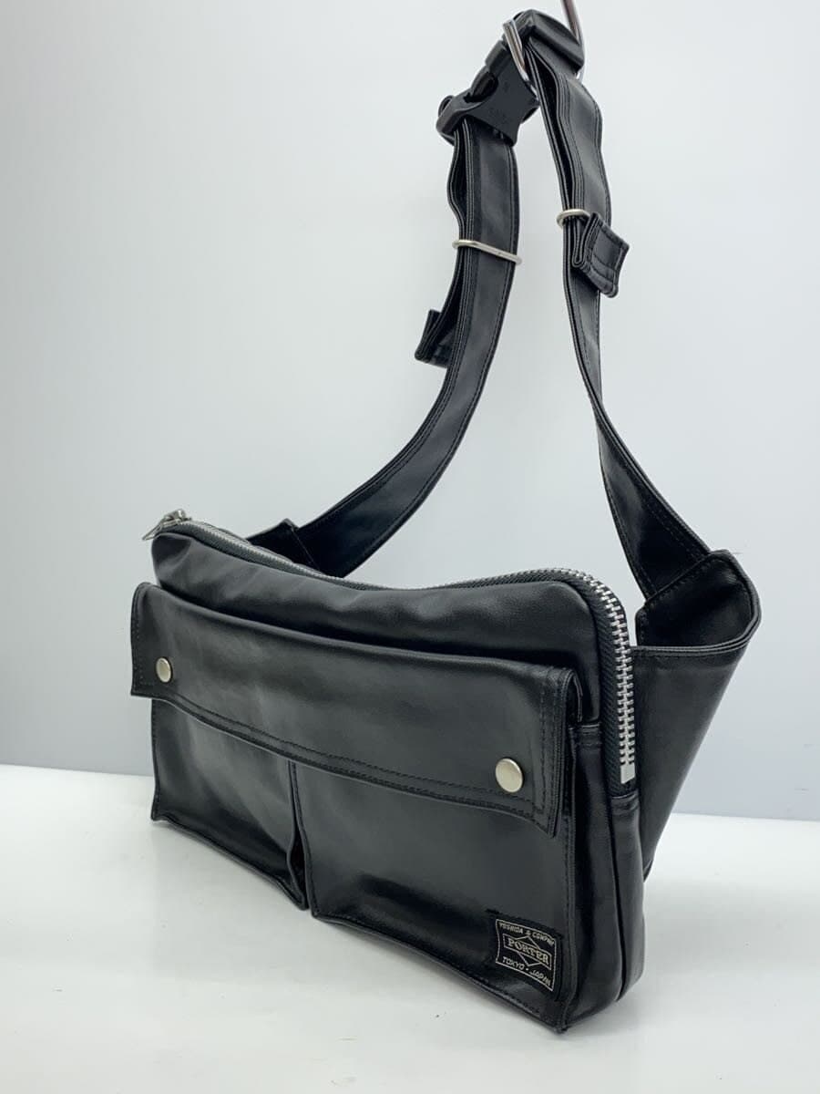 PORTER Shoulder Bag -- BLK Solid Color 707-19116 2