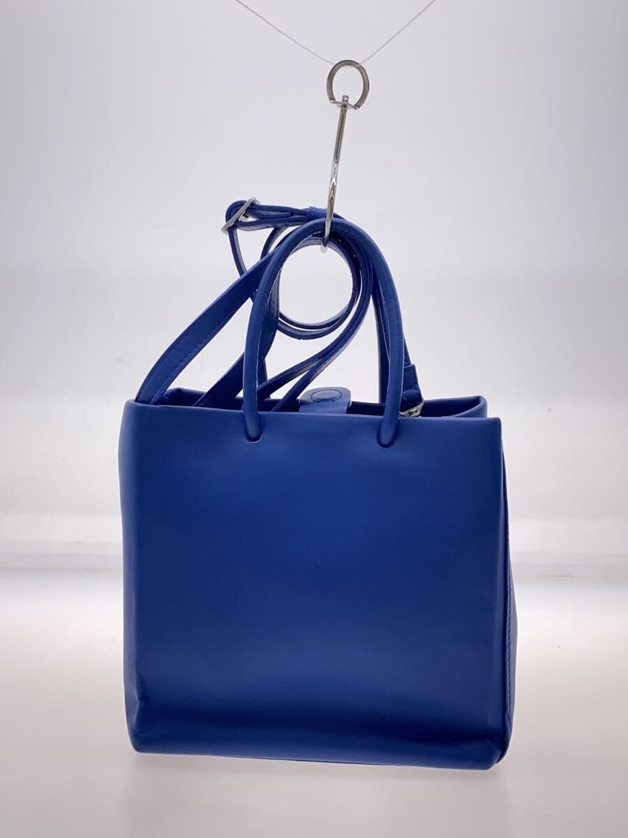 camper Shoulder Bag Leather BLU Solid 52632-31 3
