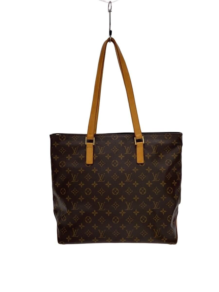 LOUIS VUITTON Cabas Mezzo _Monogram Canvas PVC BRW Monogram