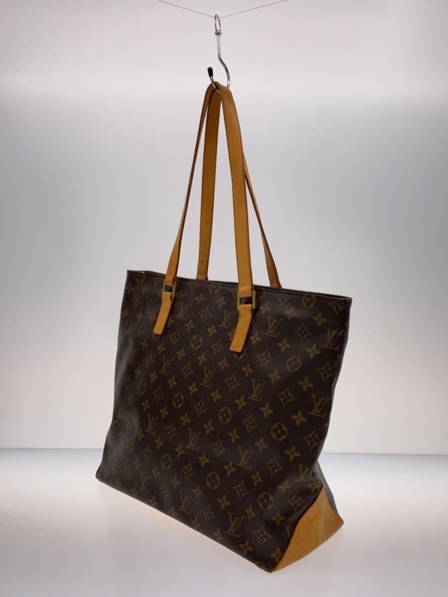 LOUIS VUITTON Cabas Mezzo _Monogram Canvas PVC BRW Monogram 2
