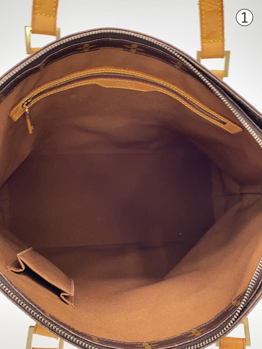 LOUIS VUITTON Cabas Mezzo _Monogram Canvas PVC BRW Monogram 6