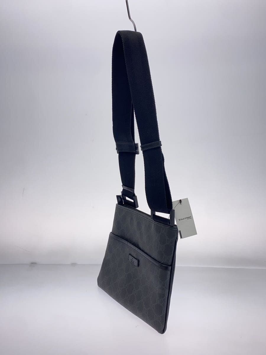 GUCCI Shoulder Bag Leather GRY Gray All Over Pattern 162905 GUCCI 2