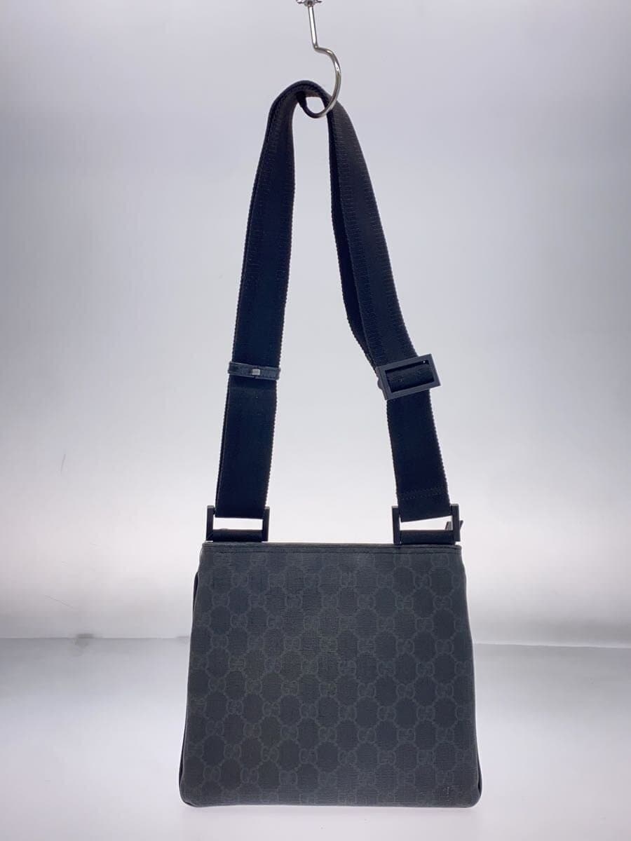 GUCCI Shoulder Bag Leather GRY Gray All Over Pattern 162905 GUCCI 3