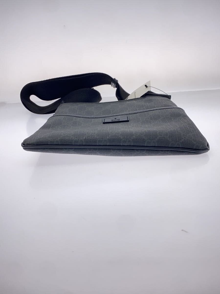 GUCCI Shoulder Bag Leather GRY Gray All Over Pattern 162905 GUCCI 4