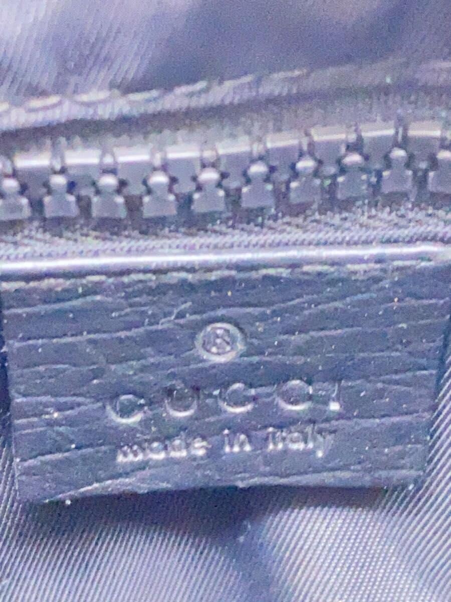 GUCCI Shoulder Bag Leather GRY Gray All Over Pattern 162905 GUCCI 5