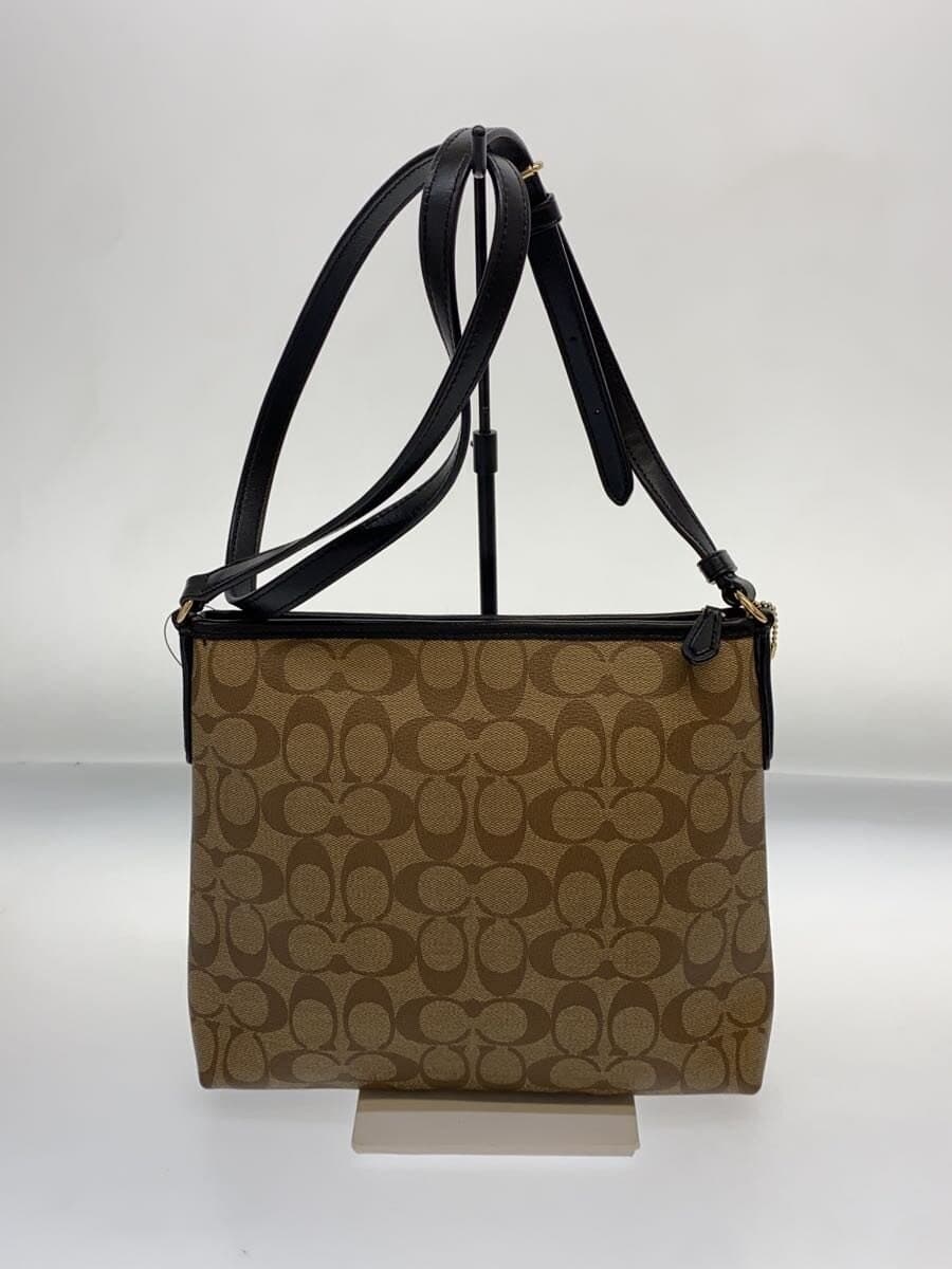 COACH Tote Bag Brown All Over Pattern COACH COACH Shoulder Bag 3