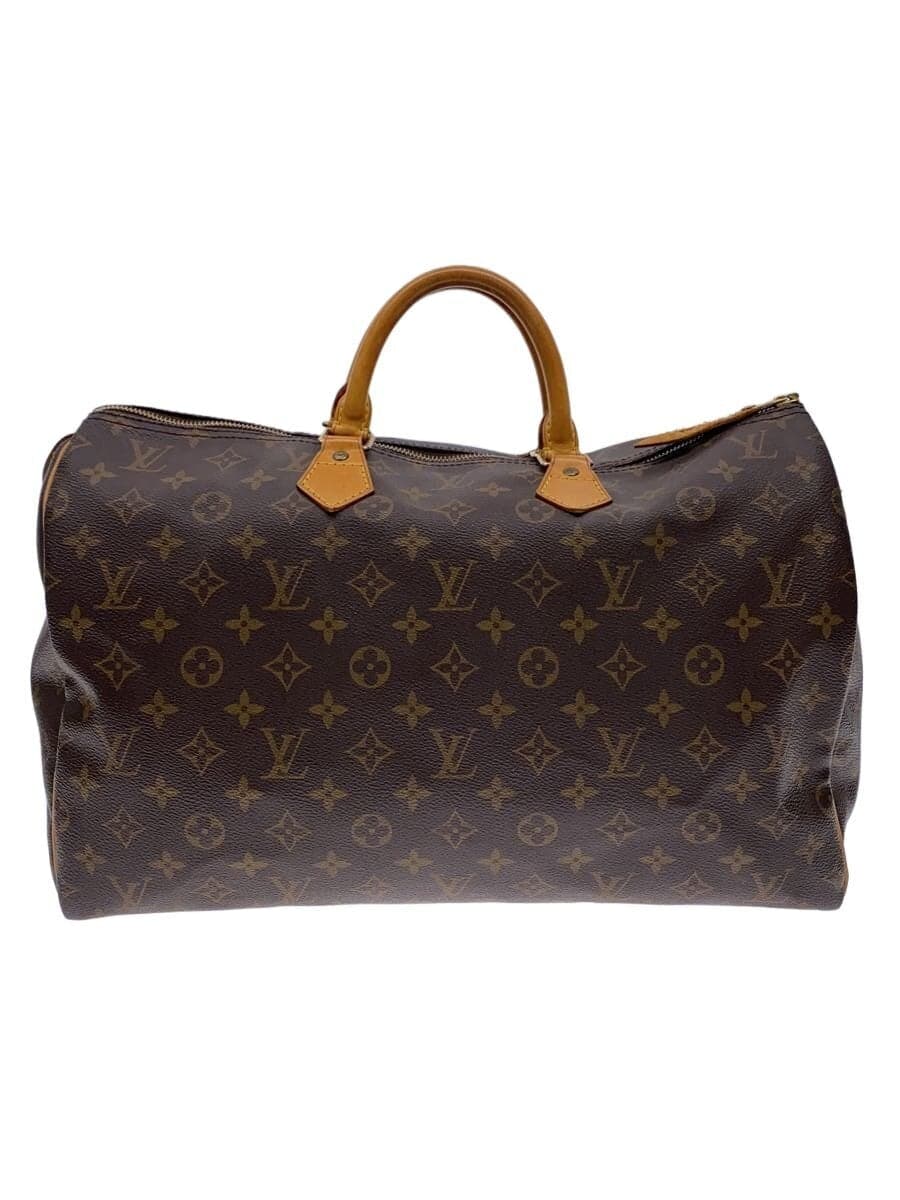 LOUIS VUITTON1)Speedy 40_Monogram Canvas PVC BRW