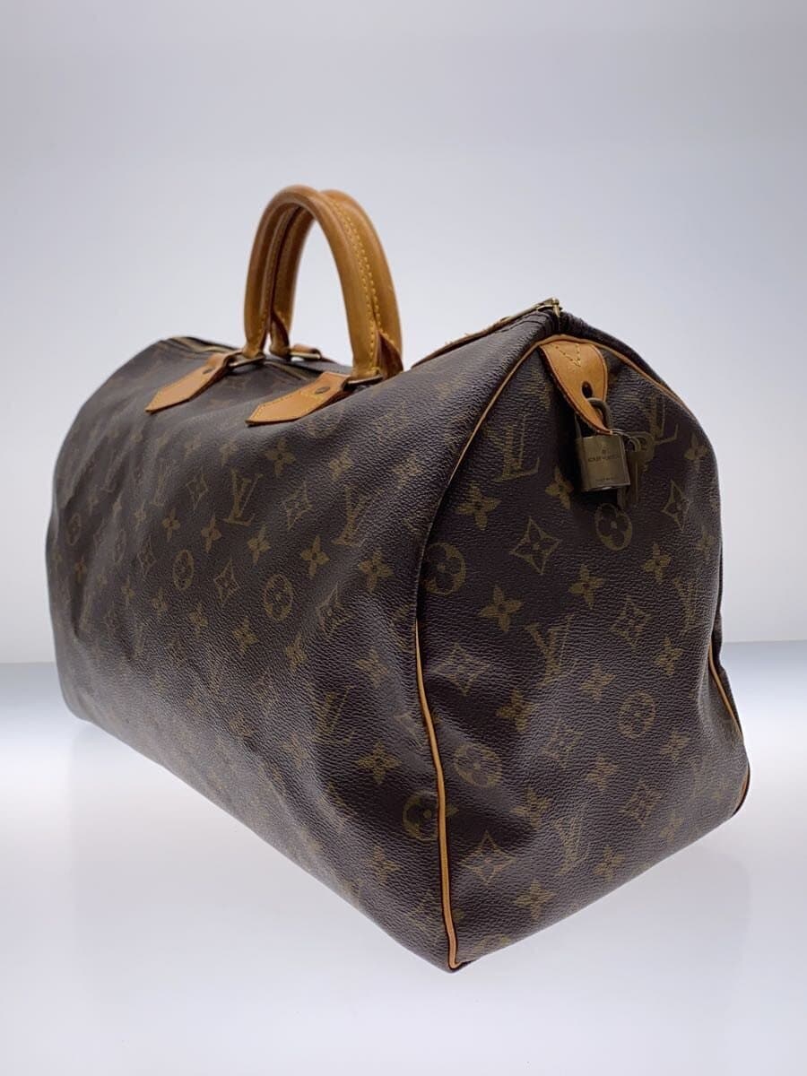 LOUIS VUITTON1)Speedy 40_Monogram Canvas PVC BRW 2