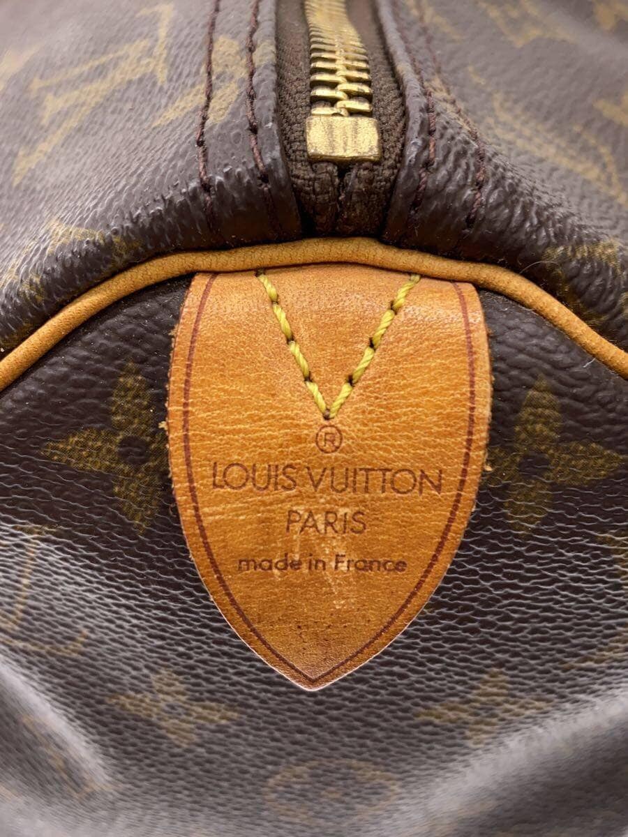 LOUIS VUITTON1)Speedy 40_Monogram Canvas PVC BRW 5