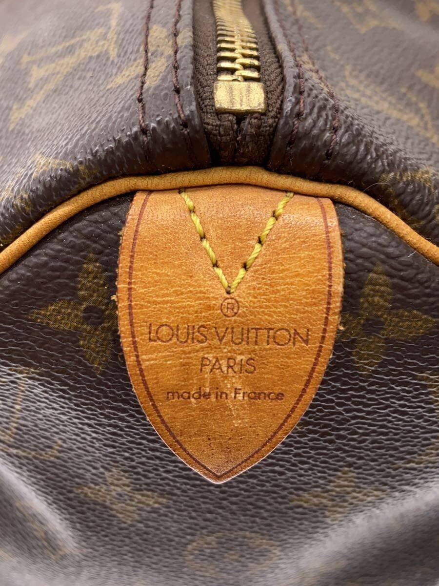 LOUIS VUITTON1)Speedy 40_Monogram Canvas PVC BRW 5