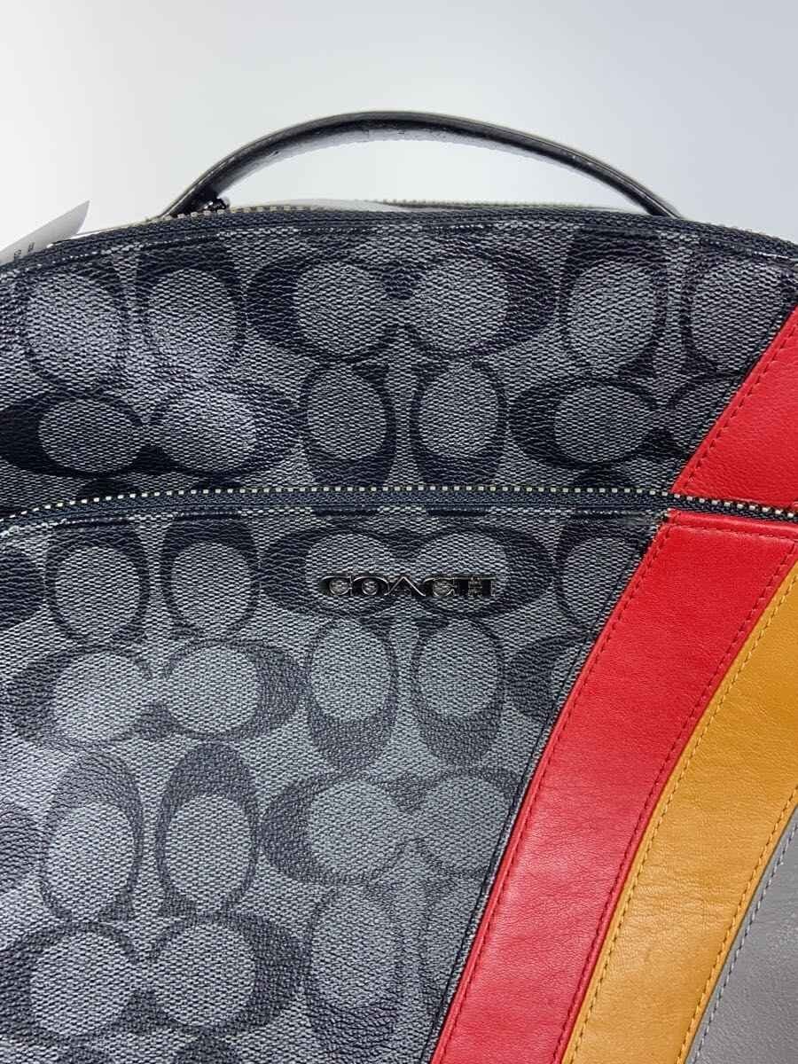 COACH Backpack BLK All Over Pattern J2021-C1363 5