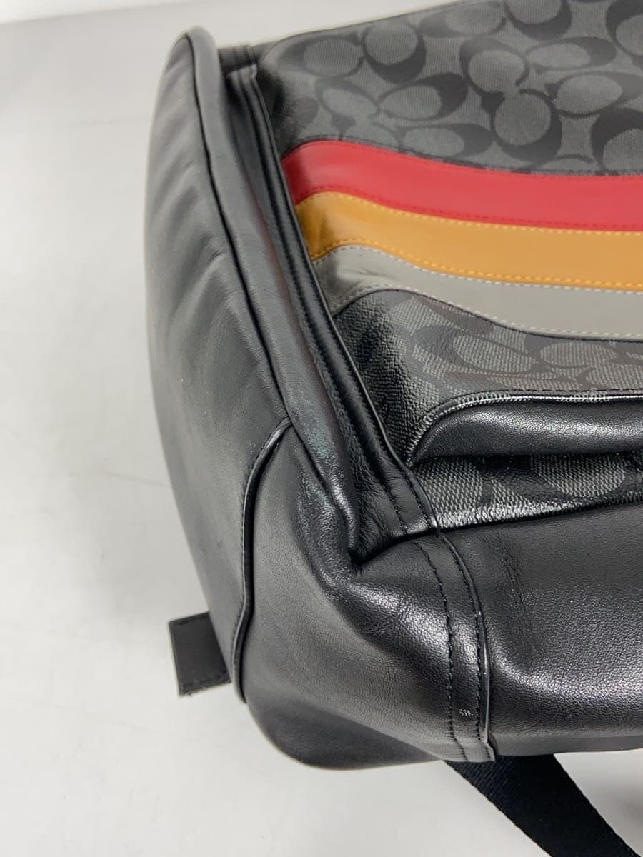 COACH Backpack BLK All Over Pattern J2021-C1363 8