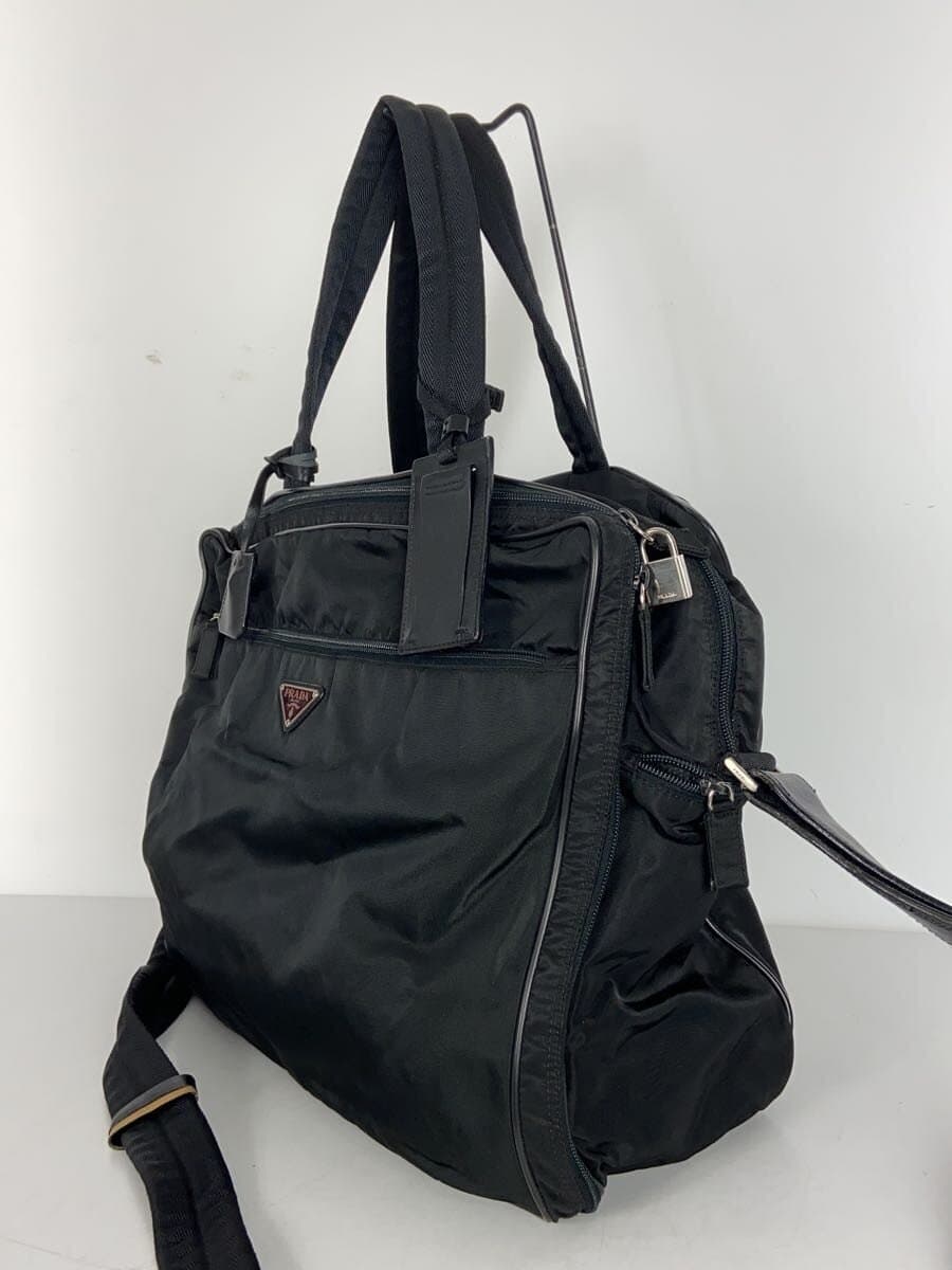 PRADA Briefcase Nylon BLK 2