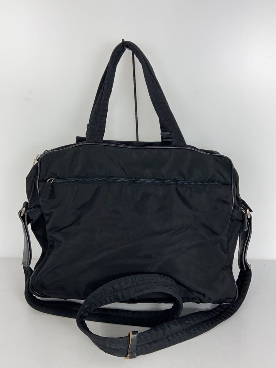 PRADA Briefcase Nylon BLK 3