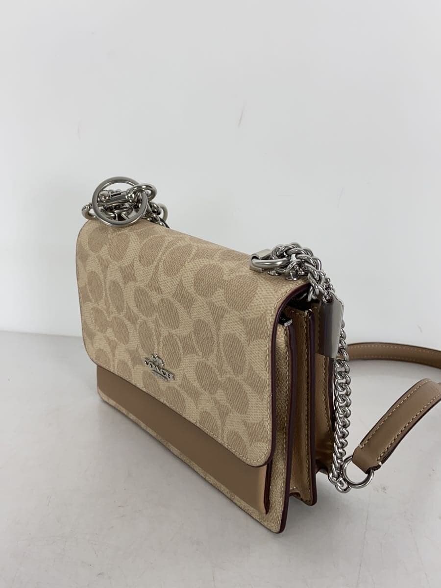 COACH Shoulder Bag BEG All Over Pattern cw206 2