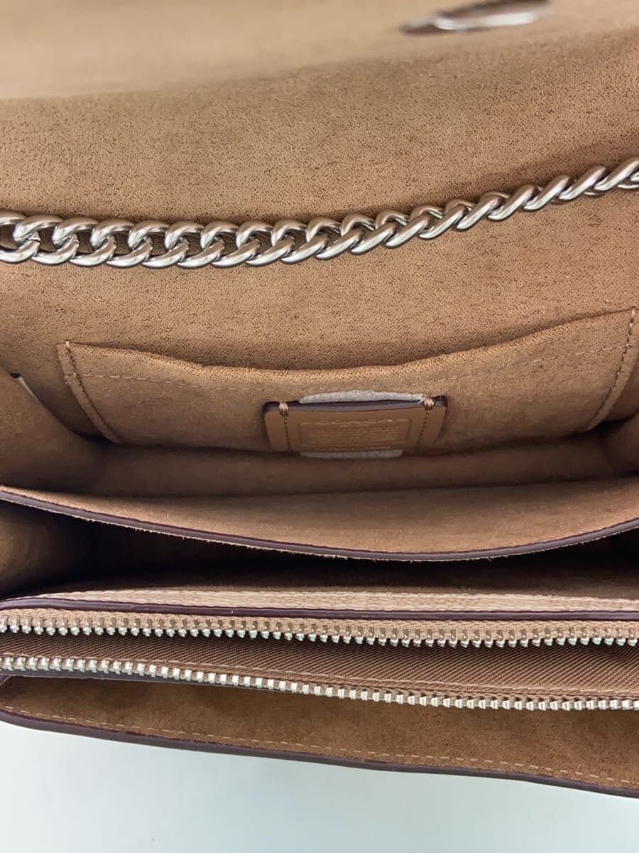 COACH Shoulder Bag BEG All Over Pattern cw206 6