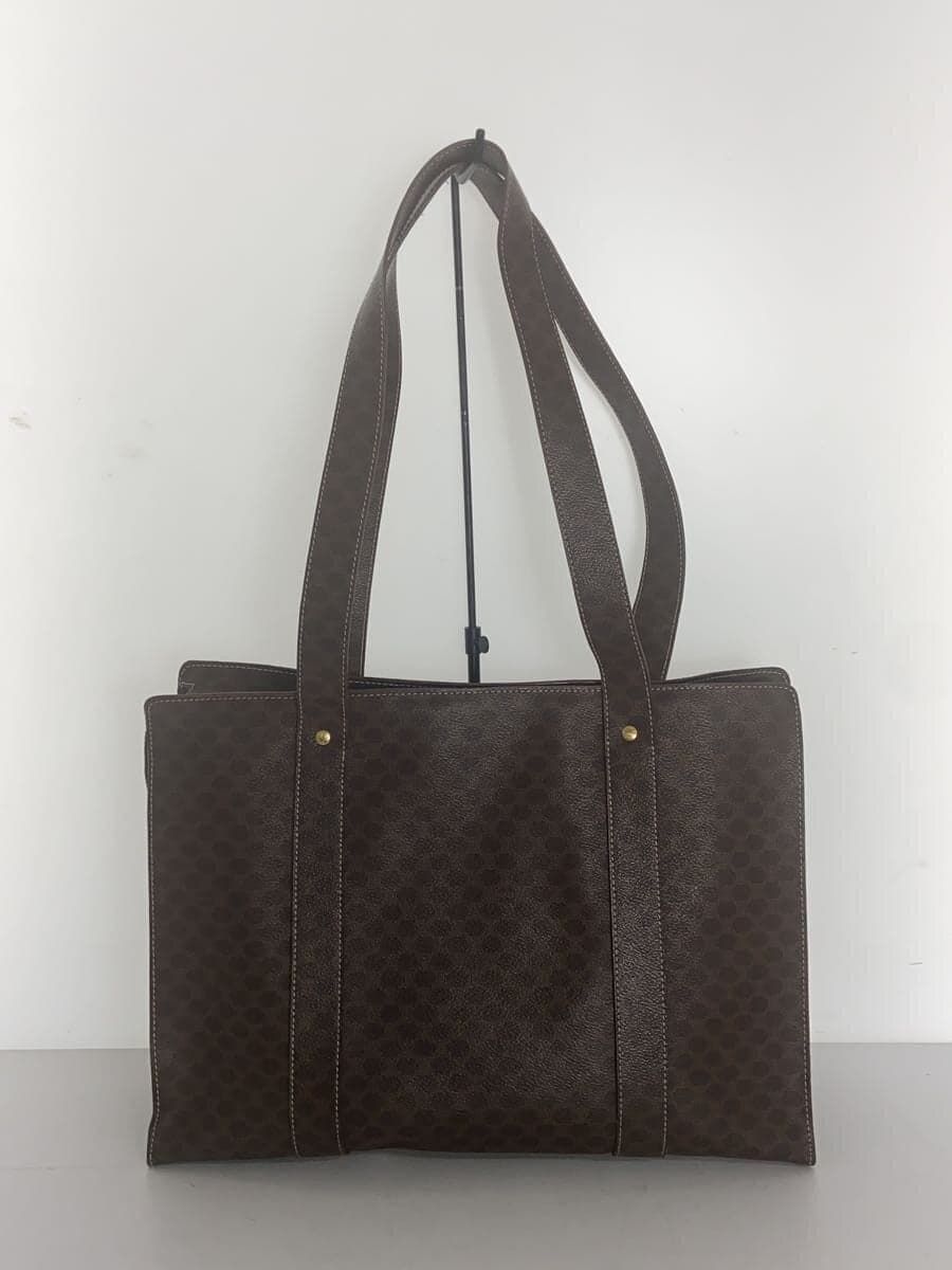 CELINE tote bag leather BRW all-over pattern 3