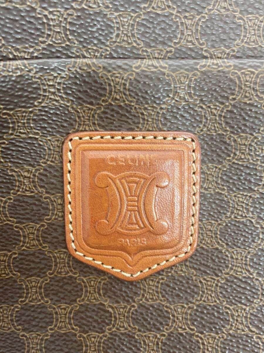 CELINE tote bag leather BRW all-over pattern 5