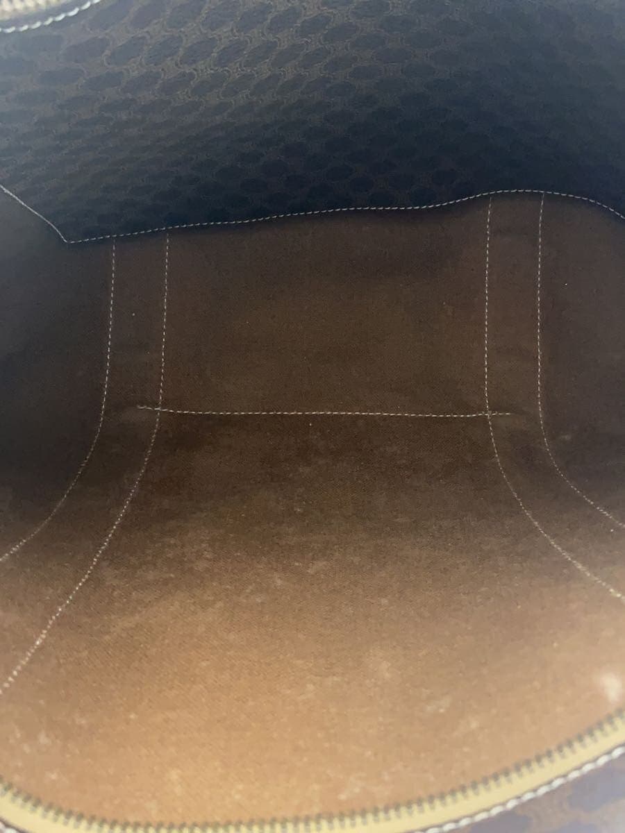 CELINE tote bag leather BRW all-over pattern 6