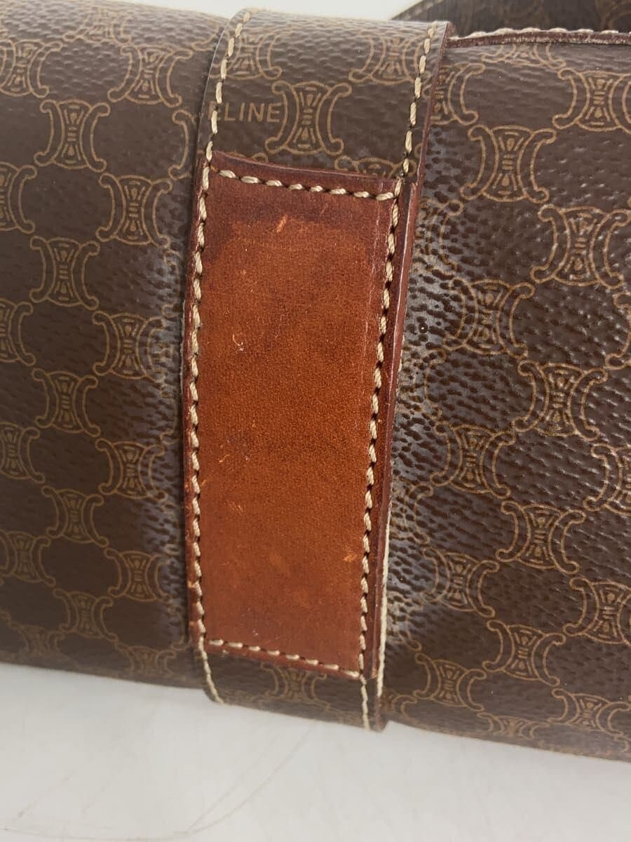 CELINE tote bag leather BRW all-over pattern 8