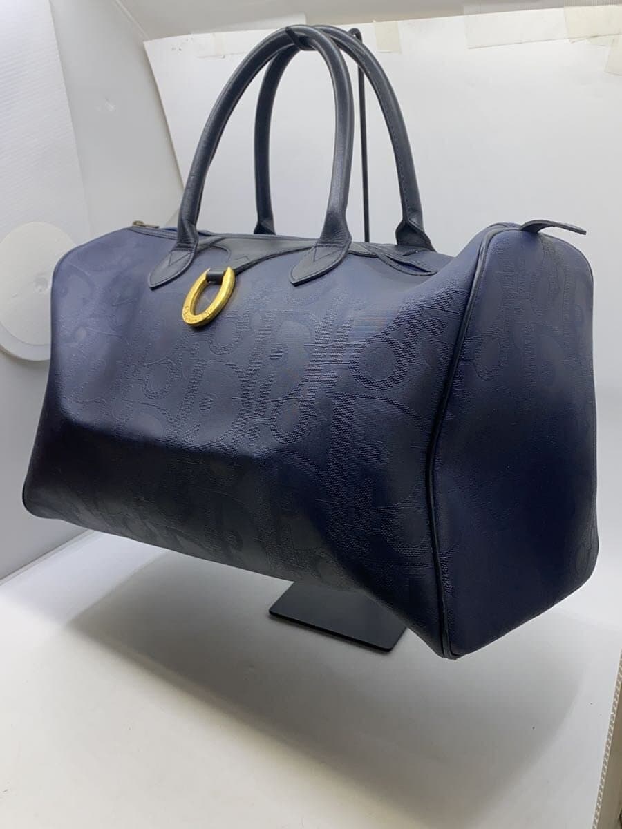 Christian Dior Boston Bag NVY Monogram 2