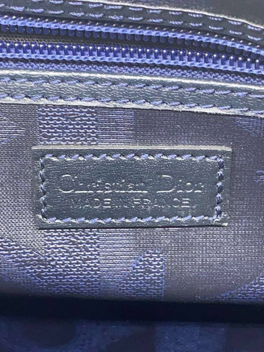 Christian Dior Boston Bag NVY Monogram 5