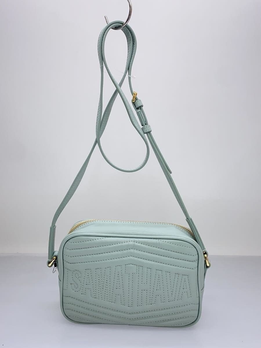 Samantha Thavasa Shoulder Bag BLU All Over Pattern 3