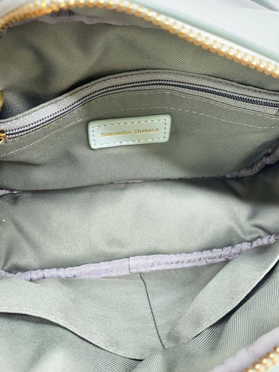 Samantha Thavasa Shoulder Bag BLU All Over Pattern 6