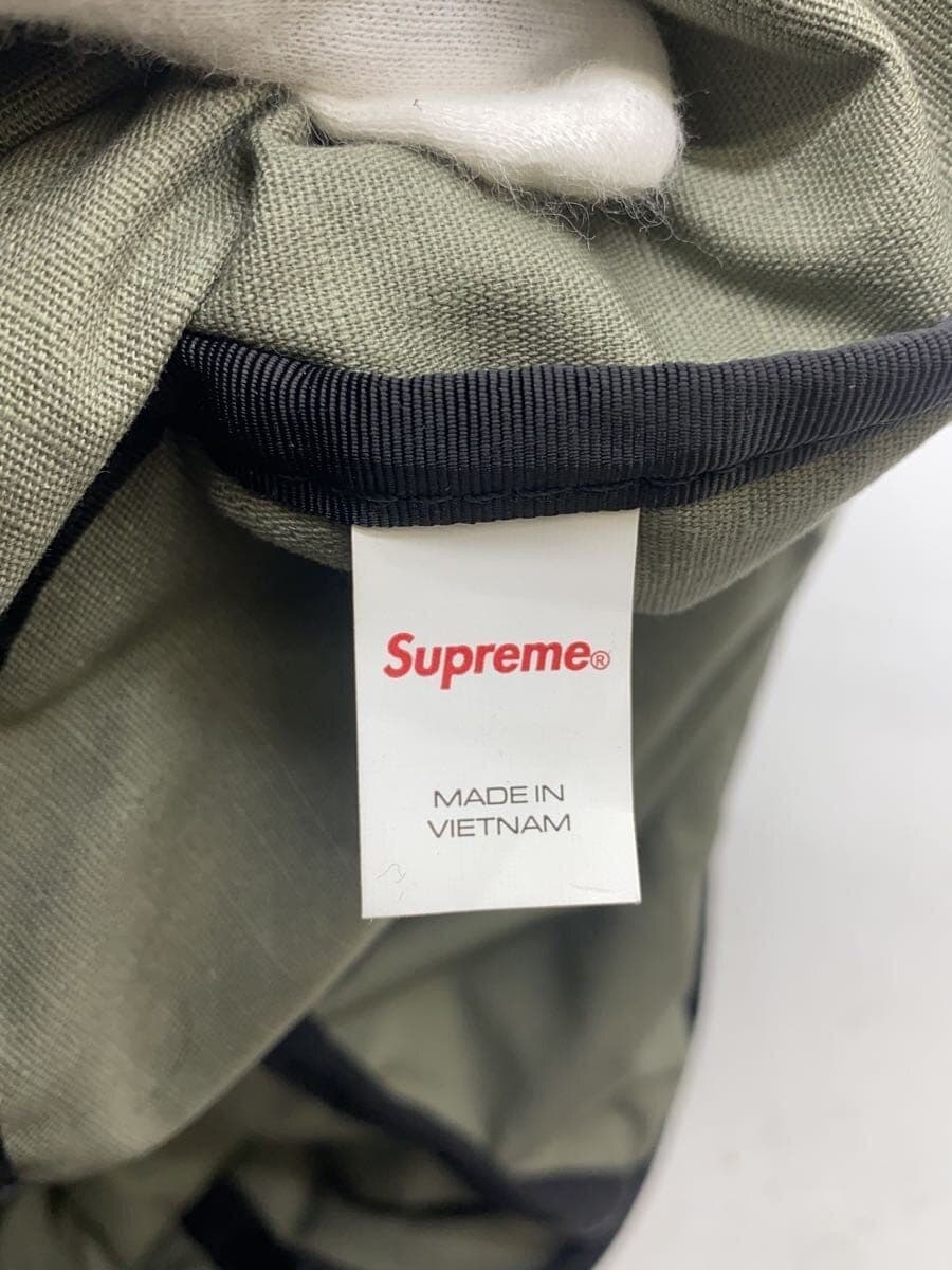 Supreme Backpack Velour BLK Solid 5